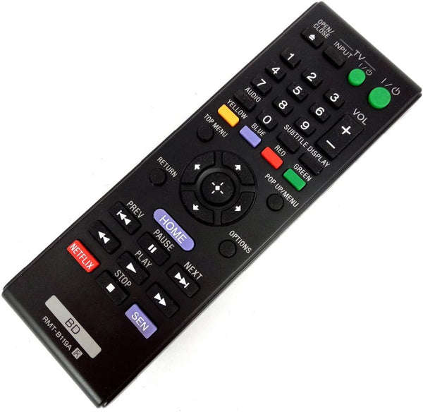 Universal Replacement Remote Control for Sony BDP-BX58, BDP-BX510, BDP-185C Blu-ray Disc Player