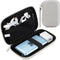 CAAORDKSO Hard Electronic Organizer Travel Case, Waterproof Shockproof Hard EVA Carrying Case for
