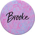 Brooke Name Personalized Custom PopSockets Swappable PopGrip - Black Cute