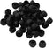 uxcell 50 Pcs Black Soft Silicone Earbud Tips, 10x8mm, 5mm Inner Hole, Compatible with Most In-Ear Headsets.
