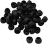 uxcell 50 Pcs Black Soft Silicone Earbud Tips, 10x8mm, 5mm Inner Hole, Compatible with Most In-Ear Headsets.