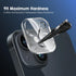 14/14 9H FanTEK Camera Lens Protector for iPhone Plus, Tempered Glass Camera Screen Cover, Ultra HD Clear Acrylic Full