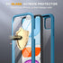 Miracase Glass Series Case for iPhone 11, Full-Body Rugged Bumper with Built-in Tempered Glass Protector