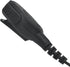6 Pin Speaker Microphone IP65 Waterproof Shoulder Mic 3.5 Jack for Motorola Ailunce dmr Ham Radio (Black)