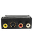 Scart 20 Pin Male to 3 RCA AV Female + S Video Converter Adapter