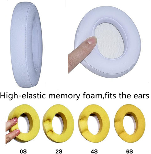 Studio2.0 Replacement Earpads Ear Pad Cushion Cover for Beats by Dr.Dre Studio 2 Wired/Wireless & Studio 3.0 Headphones