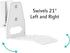 ynVISION.DESIGN Adjustable Wall Mount for Sonos ERA 300 Speaker, White