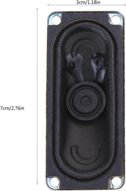 BAIMOQI 5W 8Ohm 30x70mm Speaker Horn Shape Replacement Loudspeaker Electronic Multimedia Portable Speaker Amplifier