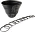 K&F Concept 11pcs Metal Stepping Rings Set, Step Up Ring 26-82MM for Canon Nikon DSLR Cameras Lens