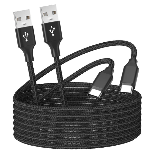 2-Pack 6ft USB C Cable - Compatible with Kindle E-readers, Fire Tablets (All-new HD 10 9th-11th Gen, 7 Kids Edition