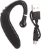 ASHATA Bluetooth 5.2 Headset, Hands Free Ear Hook Wireless Headphone, Waterproof Ultralight for Sport Driving