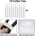 DUNCHATY 3 Pack Cable Management Box Organizer, Large Medium Small Cord Hider Box for TV Wires, Computer, Router, USB