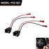 YYTQP 4 PC2-821 C2 1999-2015 PCS Door Speaker Wiring Harness, Audio Speaker Wire Cable Compatible with Peugeot Citroen