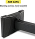 HD-339 Heavy Duty Speaker Wall Mount, Holds up to 100lbs, Professional Audio PA Speakers (2 Packs Black)