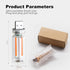 Dozyix Bulb 901) Touch Control Retro USB Night Light, Touch Adjustment Lights,Plug in USB Auto Night Light, Mini LED