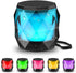 LFS Portable Bluetooth Speaker with Lights, Waterproof Night Light Wireless Magnetic Speaker, 7 Color LED Auto-Changing