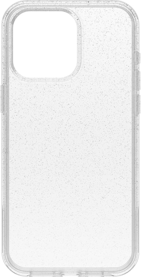 OtterBox iPhone 15 Pro MAX (Only) Symmetry Clear Series Case - Stardust(Clear/Glitter), Ultra-Sleek,