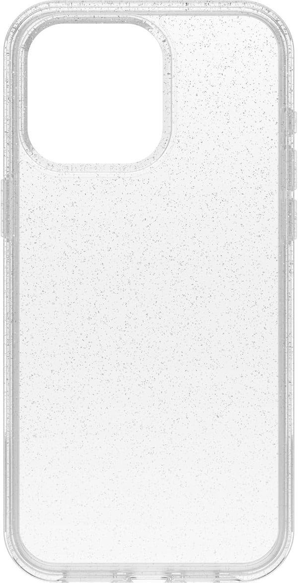 OtterBox iPhone 15 Pro MAX (Only) Symmetry Clear Series Case - Stardust(Clear/Glitter), Ultra-Sleek,