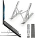 Laptop Stand, 7 Angles Adjustable Holder Riser for 10-18” Laptops, Aluminum Ergonomic Portable Desktop Holder