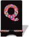 bxtala Personalized Initial Wooden Cell Phone Stand - Cell Phone Stand for Desk