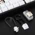RUNJRX Switch Opener for Cherry MX, Akko, Gateron, TTC, Kailh Panda Mechanical Keyboard Switches (Silver)