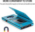 Samsung Galaxy Note 9 Case with Tempered Glass Screen Protector, Leather Wallet Phone Case for Women