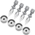 4 Pcs Speaker Spike Isolation Spikes, HiFi Speaker Shockproof Cone Base Pads for Speaker Frame