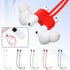 YBEATY 5 Pcs Magnetic Anti-Lost Straps Wireless Earbud Lanyards Soft Silicone Neck Rope Cord Sports Running Lanyard