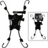 Universal Chain Link Cargo Net Mount for Inflatable Kayak Fishing Kayak for Action Camera/Smartphone/Digital Camera