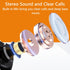 CREASO 64H Bluetooth Earbuds Wireless Ear buds Wireless Charging Case Waterproof Headphones Built in Microphone Stereo