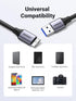 UGREEN Micro USB 3.0 Cable, USB 3.0 A to Micro B Cord for External Hard Drive, Compatible with Samsung Galaxy S5