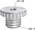2PCS 1/4 to 5/8 Screw Tripod Adapter Threaded Screw Adapter for Tripod Laser Level