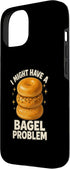 GRUMPY DAD CO 15 Bagel Lover Bakery Baked Goods Donut Bread Bagel Maker Case for iPhone