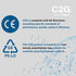 C2G 2.0 3.28 (1 13171 USB Cable, USB Cable, USB A to B Cable, Feet Meter), White, Cables to Go
