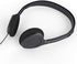 Maeline On-Ear Headphones - Black - 3.5 mm Plug - 1 Pack - Perfect for Music Lovers!