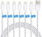 Sundix 6-Pack iPhone Charger, 3FT Lightning Cable for iPhone 14/13/12/11/XS/XR/8/7 and more.
