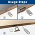 BELIEFLUO 2 Reset Pcs Universal SIM Card Removal Tool Tray Ejector Pin and Alro Nest Doorbell Security Removal Tool