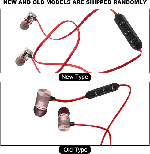Yinhing Magnet Sports Earbuds Headphones for iPhone & Android - Golden, High-Quality Sound & Comfort.