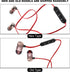 Yinhing Magnet Sports Earbuds Headphones for iPhone & Android - Golden, High-Quality Sound & Comfort.