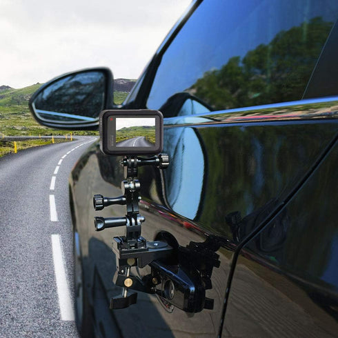 Aluminum Alloy 360 Degree Rotation Ball Joint Mount Adapter, Swivel Arm Mount Pivot Extension for Gopro Hero 13 Black,