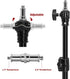 Thinvik Photography Studio Camera Stand, Lighting Wall Ceiling Mount Boom Arm for Video Monolight, Aluminum Alloy