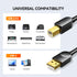5FT 2.0 SAMZHE USB A to B Printer Cable, High Speed Printer Cord for HP Canon Epson Dell Samsung Brother Lexmark Xerox