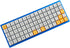 YMDK 75 Keys DSA Dye Sub PBT Keycaps for Ortholinear Layout MX Keyboards, XD75, ID75, Planck, Preonic