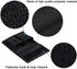 DSLR Battery and Memory Card Holder Pouch, 3 Pockets for AA Battery and Various Camera Batteries and SD Cards