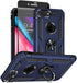 Aozuoton Blue iPhone 8 Plus/7 Plus Case, Military Grade 16ft Drop Tested, Shockproof with HD Screen Protector.