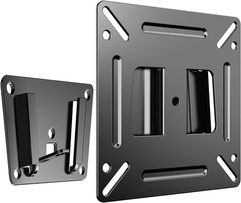 TETVIK Monitor Wall Mount Most 14-24 TVs Computer Universal Low Profile RV TV