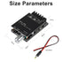 ZK-502C Bluetooth 5.0 Amplifier Board, 100w Dual Channel Audio Amp Board, Password Free Connect for Home Passive
