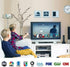 HDTV Antenna - Portable Indoor Digital Antenna, 120 Mile Long Range with Amplifier Signal Booster for Local TV