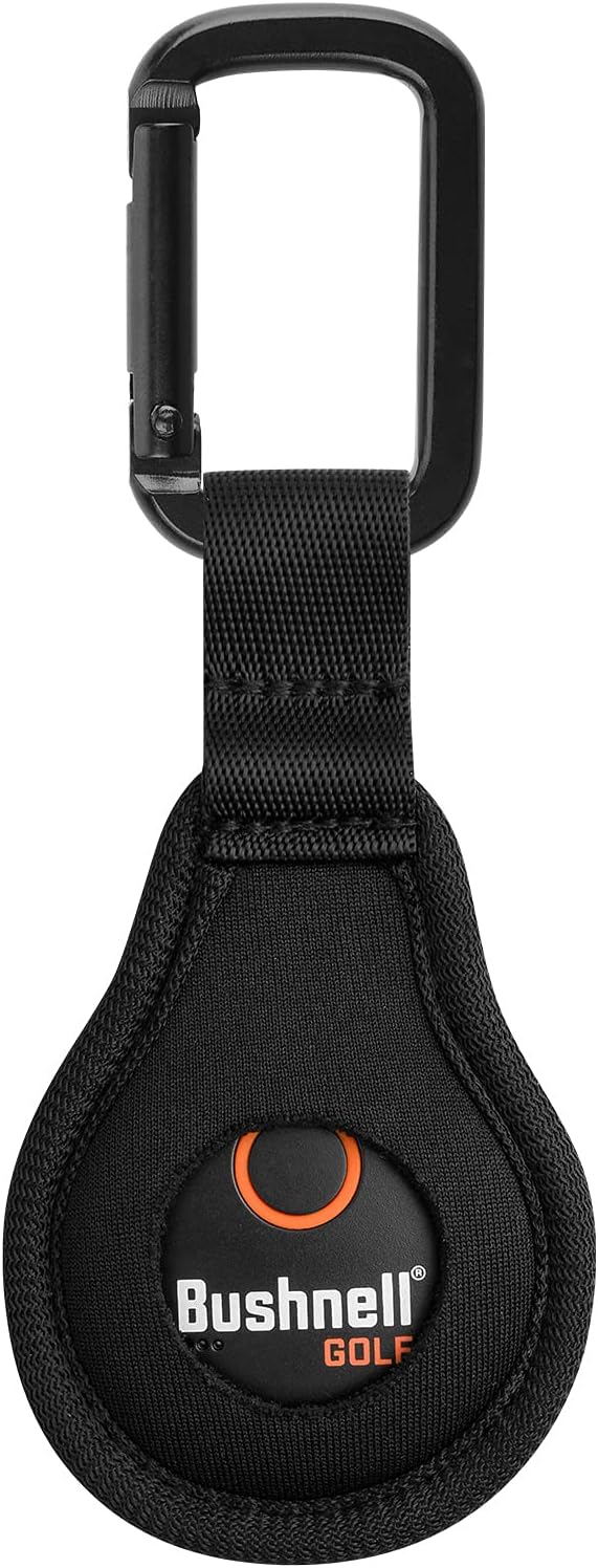 Neoprene Protective Case for Bushnell Wingman/2 Golf GPS Speaker with Carabiner Anti-Lost Holder