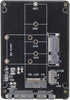 Cablecc M.2 NGFF B-Key & mSATA SSD to SATA 3.0 Adapter Converter Case with Switch